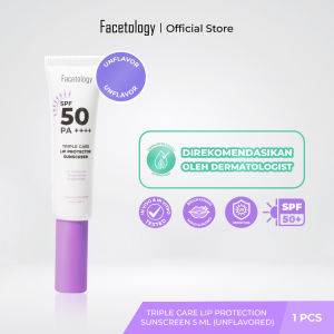 FACETOLOGY Triple Care Lip Protector Sunscreen