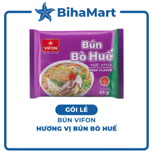 [GÓI LẺ] - VIFON - Bún Vifon hương vị Bún bò Huế Bún bò Huế Vifon Bún bò Huế Bún bò Vifon Bún bò ăn liền (65g/gói)