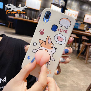 Phone Case New Design Reduce Pressure Toy Comics Crayon Shinchan Shinnosuke Corgi Softcase Silicone TPU Anti-drop Casing Cover for Boy Girl For VIVO Y97 Y1S Y91C  Y91 Y93 Y95 1814 1815 1929 1816 1817 1820 1811 1807