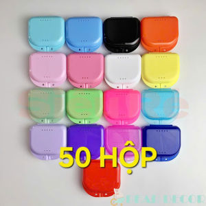 50 Hộp Đựng Khay Niềng Răng - Hộp Đựng Hàm Duy Trì Chỉnh Nha