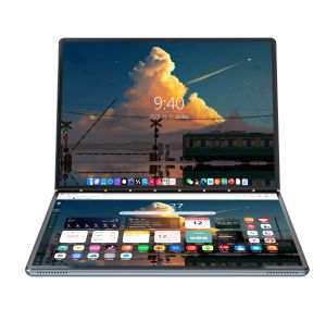 DS20 14 Dual Screen Laptop 1920*1200 Intel Lake-N150 Windows 11 DDR4 M.2 2280 Sata SSD PC Table 2 in 1