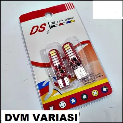Lampu Sein Sen Colok Flash Jelly LED 3 Warna Rgb T10 Universal - 1 Pasang