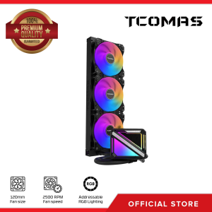 TCOMAS LE200 ARGB 360mm AIO Liquid CPU Cooler