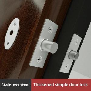 Simple lock installation pipe well lock access door invisible door lock fire concealed pipe well core