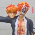 31cm BLEACH Kurosaki Ichigo Action Figure #991 Kurosaki Ichigo Anime Figure PVC GK Statue Figurine Collection Blule Model Doll Toy. 