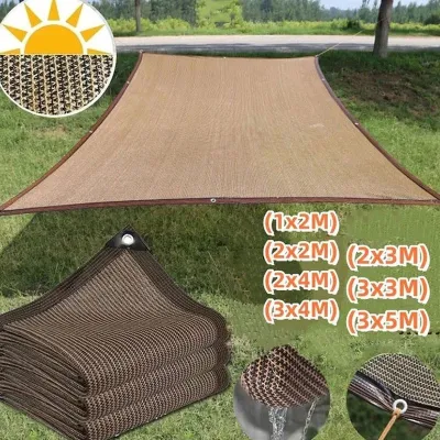 Sun Shade Net Garden Plant Shed Cooling Shading Sail UV Protection Outdoor Pergola Cover