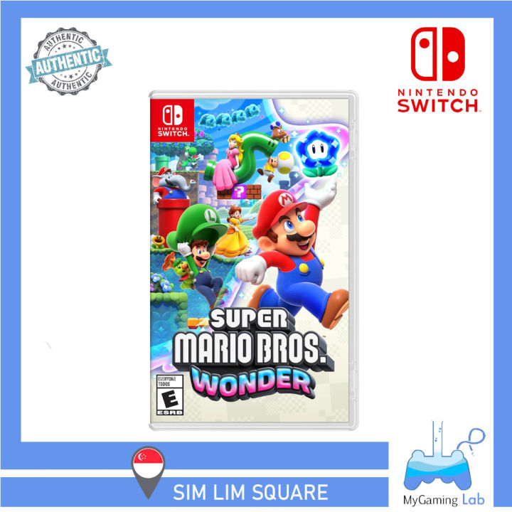 [SG] Nintendo Switch Game Super Mario Bros. Wonder Lazada Singapore
