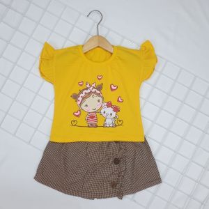 Setelan Anak Perempuan Baju Anak Cewek Terbaru Murah 554