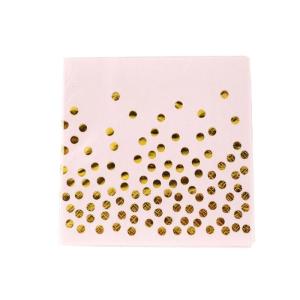 20pcs Round Dot Napkin Paper Multifunction Paper Towel Household Supplies for Kitchen Restaurant Dining Room
