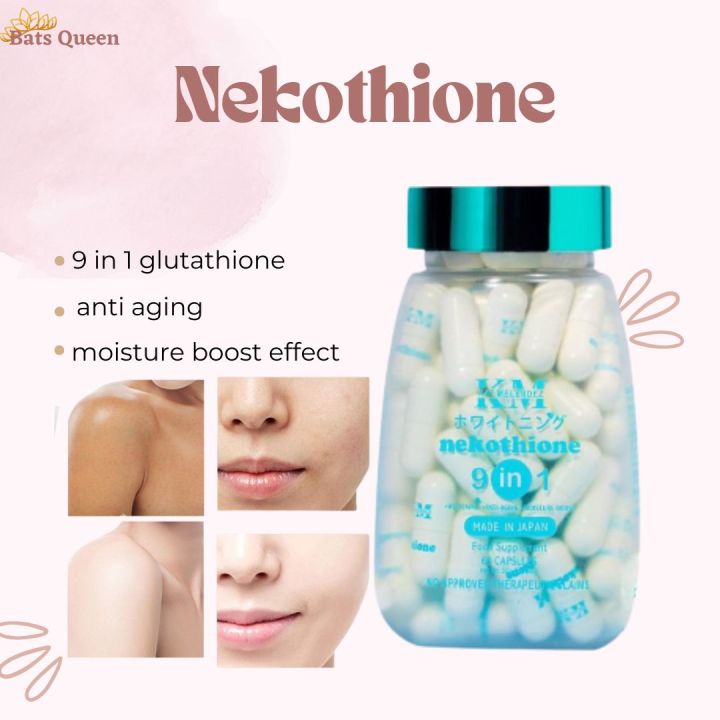 glutathione webber naturals benefits NEKOTHIONE by Kath Melendez Capsule