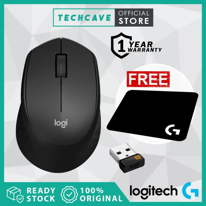 (Ready Stock) Logitech Bluetooth Wireless Silent Mouse M331 M170 M196 M221 B100 USB Wired Mouse Mice