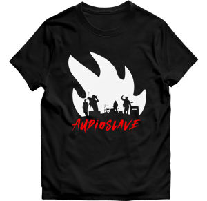 T-shirt Kaos Musik Band Distro Dewasa AUDIOSLAVE Katun 24s
