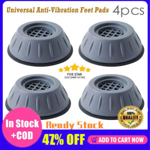 4 Miếng Lót Chân Chống Rung Thông Dụng Thảm Cao Su Máy Giặt Tấm Lót Chống Rung Tấm Lót Cố Định Chống Trượt Cho Máy Sấy Tủ Lạnh