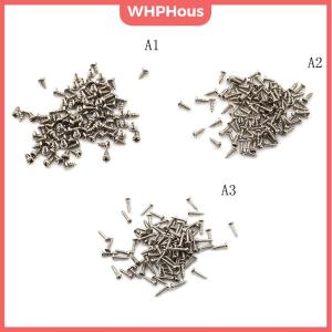 WHPHous 100pcs M2 Screw Thread Diameter Round Head Cross Screws Self Tapping Screw