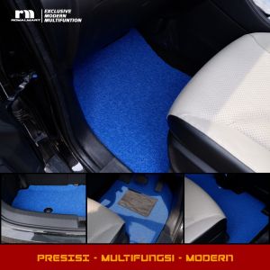 KARPET MOBIL MIE HONDA BR-V/MOBILIO FULL BAGASI 1 WARNA