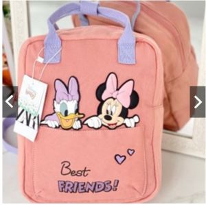 Z*RA TAS RANSEL ANAK MINNIE DAISY EMBOSS KIDS NEW EDITION