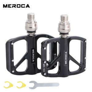 Meroca Xe Đạp Nhanh Chóng Tháo dỡ Bàn Đạp Gấp Xe Hợp Kim Nhôm Lột Bàn Đạp vải nhỏ Thích Hợp Cho vải nhỏ Xe Sửa Đổi Bàn Đạp