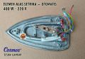 ELEMEN ALAS SETRIKA PLUS OTOMATIS SETRIKA COSMOS UMUM 400 W - 220 V. 