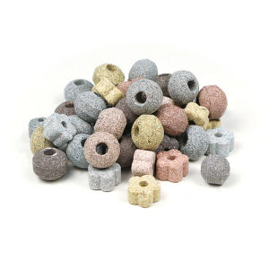 Aquarium Nano Filter Material Biological Ball Ceramic for Aquarium Filter Fishtank Filter Bio Media Bio Balls bacteria Aquarium Fishbowl Filter Media Activated Carbon Ceramic Ring Ball Aquarium Filter Accessories Aquarium Filter Medium Material