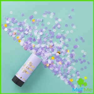 MetMe พลุกระดาษ งานแต่ง แบบหมุน PAPER SHOOT งานเลี้ยงวันเกิดเซอร์ไพรส์ งานเฉลิมฉลอง Party Confetti