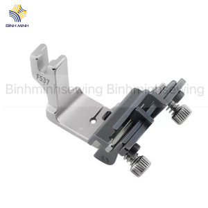 Chân vịt chạy dây thun F537 ĐIỀU CHỈNH CỠ DÂY 0.3-1.6CM lắp máy may 1 kim công nghiệp(GIÁ 1 CÁI)