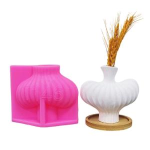 แม่พิมพ์ประติมากรรมเรซินทำแจกันแม่พิมพ์เครื่องประดับโต๊ะลายทางแม่พิมพ์สำหรับชาวไร่เหมาะสำหรับแจกันดอกไม้ทำมือ