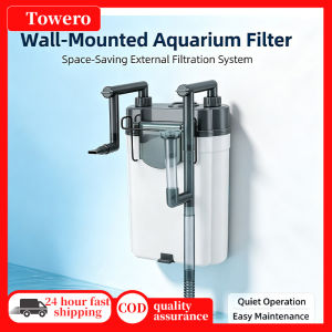 Aquarium Filter Wall Mounted Filter Barrel External Fish Tank Small Silent Hang on aquarium tank