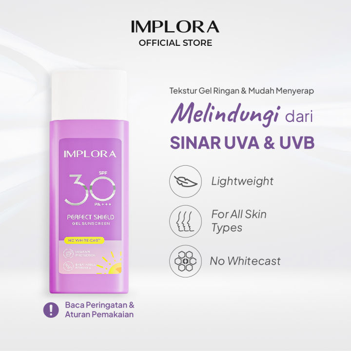 Implora Perfect Shield Gel Sunscreen SPF 30 PA+++
