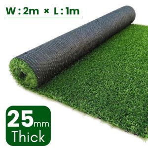 Premium 25MM Rumput Buatan-1M×5M/2M×2.5M Indoor outdoor Artificial Grass Plastic Lawn Harmless And Safe
