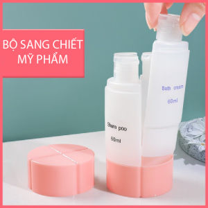 Bộ Chai Chiết Mỹ Phẩm 4 Trong 1 Tiện Lợi(Giao Màu Ngẫu Nhiên)