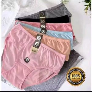12 pcs cd motif polos celana dalam wanita premium quality cd wanita size M L XL XXL