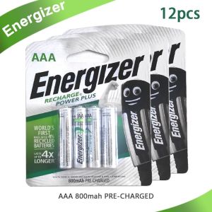 Energizer 1.2V 2000mah AA And 800mah AAA NI-MH Rechargeable Batteries