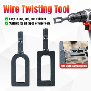 Baete Wire Twister Tool Fence Wire Twister Fastener Multi-function Wire Winding Fixator For Garden 1Pc