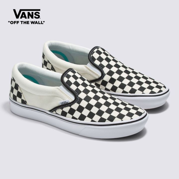 Vans Comfycush Slip On Unisex Sneakers Women Unisex US Size White VN0A3WMDVO41 Lazada Singapore