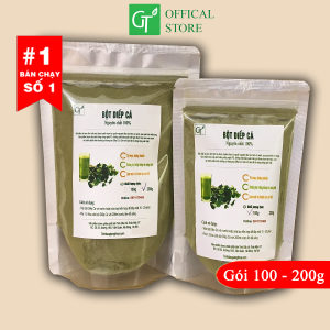 Bột Rau Diếp Cá Sấy Lạnh GT gói 100-200g - Uống Đắp Mặt Giải Nhiệt Cơ Thể