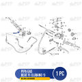 Pipa Gas Beat Fi (Lubang 1) - Selongsong Slongsong Putihan Throttle Gas Kanan Honda Beat Fi. 