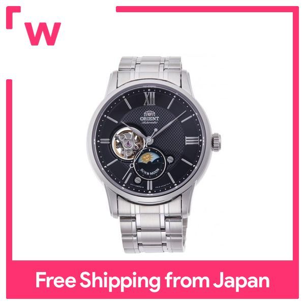 ORIENT Classic Semi skeleton SUN MOON mechanical watches RN
