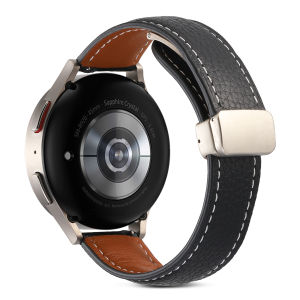 Zenia 20mm High Quality Leather Watch Strap for Garmin Forerunner 70/170/165/55/645 Music/245 570 42mm Venu SQ Approach J1 S12 S40 S42 S44 S50 Vivoactive 6 5 3 Vivomove Sport/Style/Luxe/HR/Trend D2 Air X10 Haylou RS4 Plus Amazfit Bip U Pro GTS 2 4 Mini