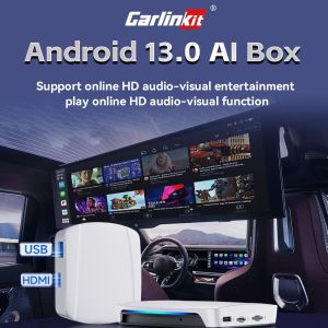 Carlinkit TBOX-UHD Carplay Ai Box Android 13 TV Box QCM660 Wireless CarPlay Android Auto Adapter 8+128G Wifi SIM HDMI 4K HD Output