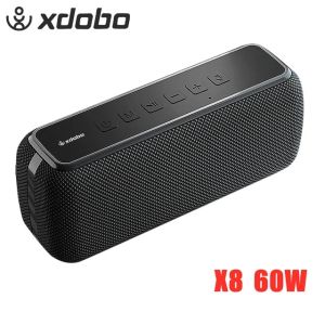 Loa Bluetooth 5.0 Xdobo X8 II Công Suất 60W Loa Di Động Ngoiaf Trời Chống Nước IPX5 Hỗ trợ 3 chế độ phát Bluetooth/Thẻ TF/AUX - Bảo Hành Chính Hãng 12 Tháng