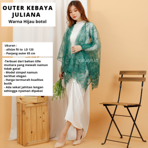OUTER JULIANA BRUKAT KONDANGAN TILE MUTIARA TERBARU KEKINIAN