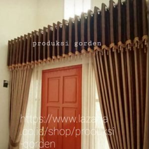 GORDEN PONI SEMOKRING 1SET. /GORDEN PINTU/GORDEN JENDELA KAMAR/GORDEN RUANG TAMU..