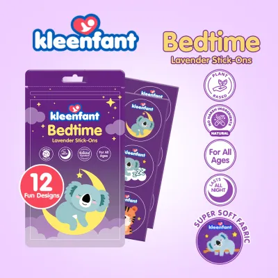 BabyPal Kleenfant Bedtime Lavender Stick-On Patches for All ages