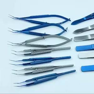 MEDGREAT Kìm cắt bao giác mạc Inamura bằng Titan mới dụng cụ nhãn khoa