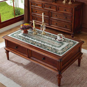 Taplak Meja 3D Ukuran 60x120cm / 50x110cm / 45x90cm / Taplak Meja Bahan PVC / Taplak Meja Anti Minyak Air / Taplak Meja Ruang Tamu / Taplak Meja Motif Mewah