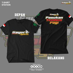 KAOS SAYUR NGABRET KATUN COMBED 24S
