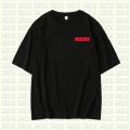 Kaos Sablon Anime Haikyuu Nekoma LOGO Kiri Merah. 