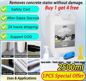 Cement remover for tiles tile 2500ml cement remover cement cleaner