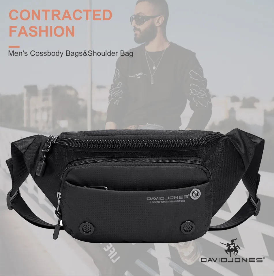 Waist bag over on sale shoulder