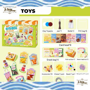 DIY Miniature Toy Craft Food Milk Tea Cup Cakes Snacks Dessert Drinks Ice Cream Bakery for Children